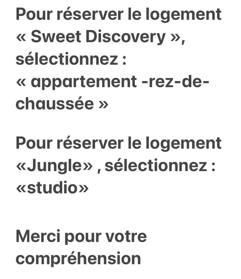 Sweet Discovery & Jungle Bourges Eksteriør bilde